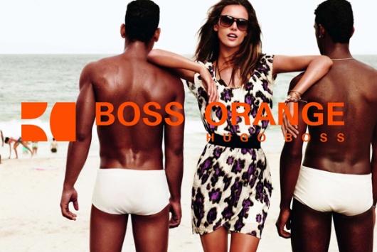 Alessandra Ambrosio Hugo Boss Orange Matt Jones S S 2012