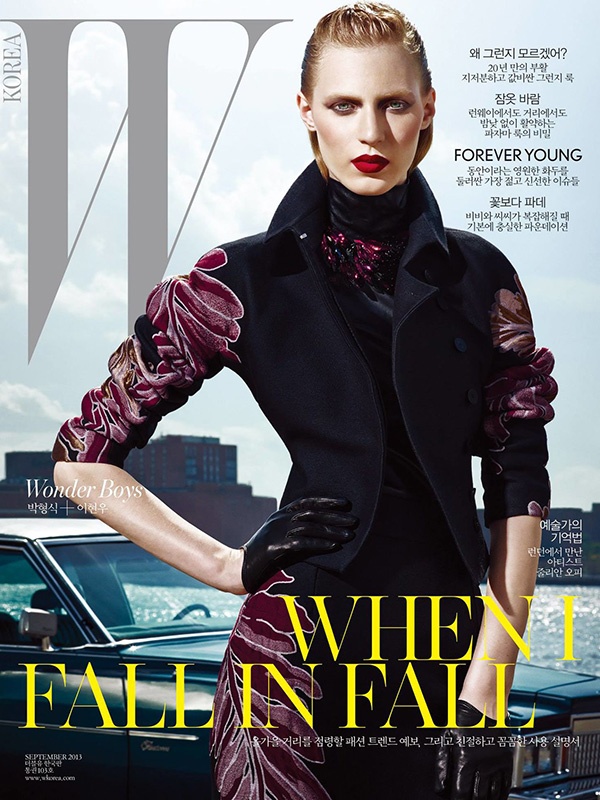 Kati Nescher - Vogue China's August cover story, styled by Nicoletta  Santoro.