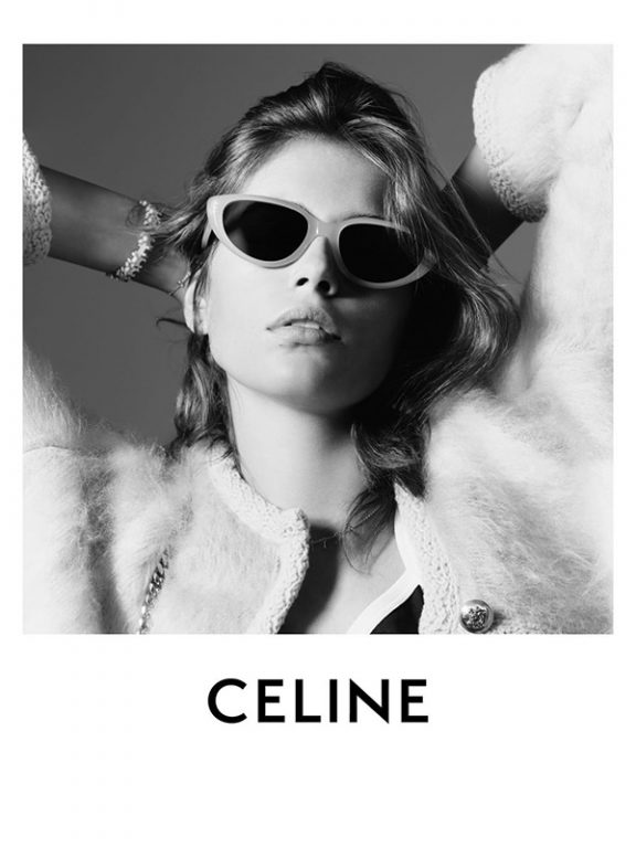 Kaia Gerber's CÉLINE Winter 2022 Campaign, by Hedi Slimane — Anne of  Carversville