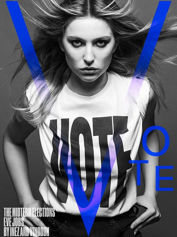 Eve Jobs Inez & Vinoodh V Magazine V is for Vote 2022 DNA Models
