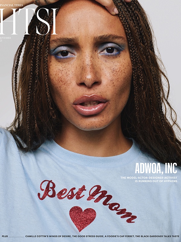 Model Lewan Adwoa Aboah – The Financial Times: How to Spend it – Indigo Lewan ...