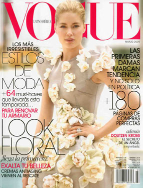 DOUTZEN KROES – Alex Cayley – VOGUE latino america – MARCH 2009 – DNA ...